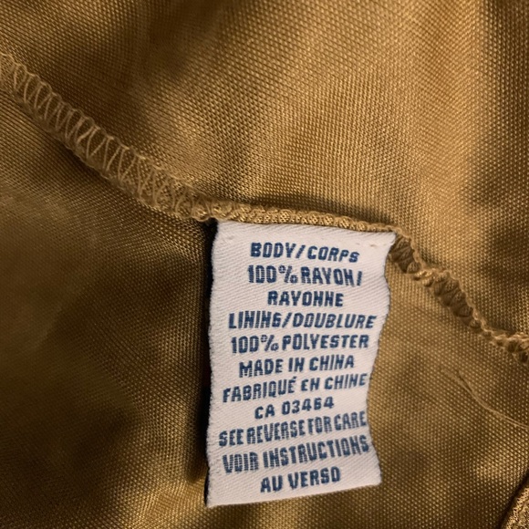 🌸 HOST PICK 🌸Dazzling Shimmering Gold Beaded Long Crocheted Top - Picture 11 of 14